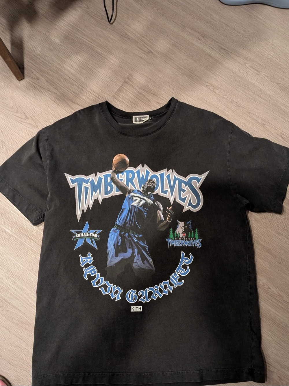 Kith for NBA All-Star Minnesota Timberwolves Kevin Garnett T-Shirt